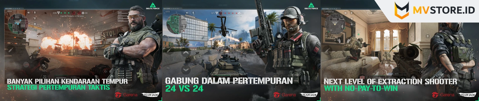 Top up Delta Force Cepat dan Murah - MVSTORE.ID