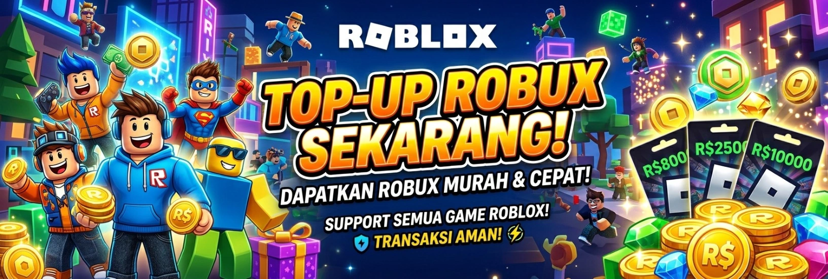 Top Up Robux Rupiah Top up Robux Via Login Termurah - MVSTORE